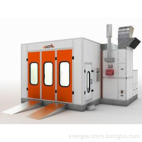 Complete steel basement Auto Spray Booth for repair, Baking